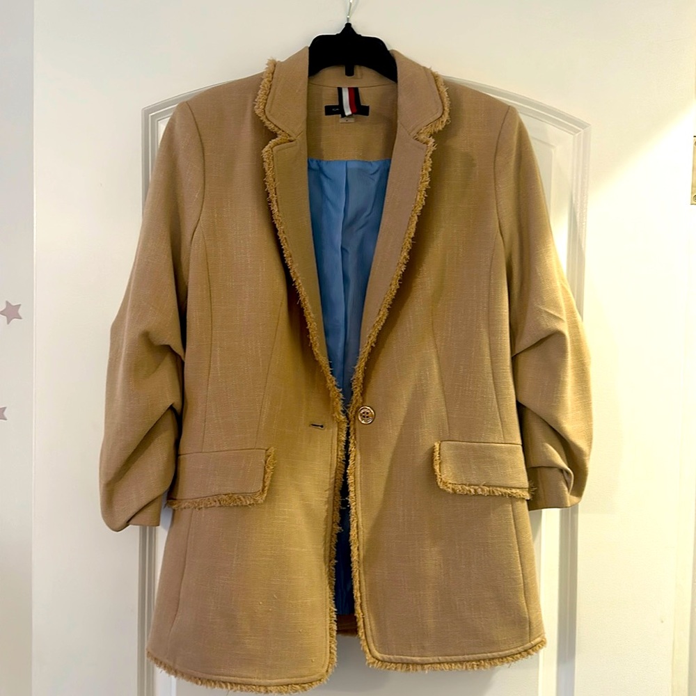 Cream blazer